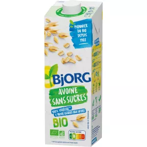 Bebida Vegetal de Avena Ecológica, 1L - BJORG