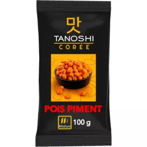 100g Tanoshi Chilli Peas - TANOSHI