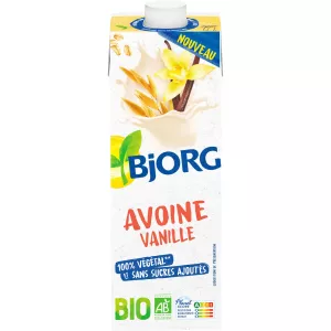 Bebida Vegetal Avena Vainilla Bio 1l - Bjorg