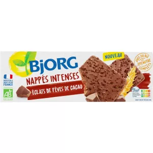 Galletas Recubiertas de Chocolate Intenso Bio 150g - Bjorg