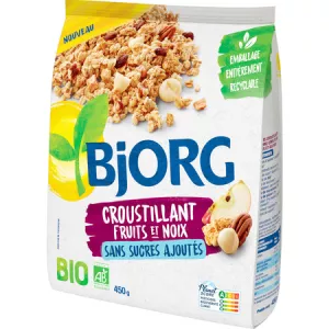 Croustil Frui Et Noix Bio 450g