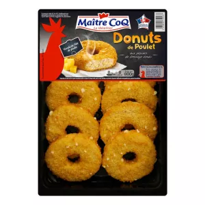 Precio Donut Redondo Pollo Queso