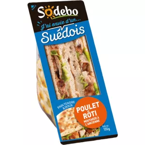 Sandw.polaire Poulet Roti 135g