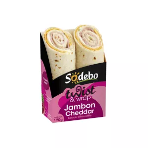 Sdw Wrap Schinken-Cheddar 190g