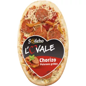 Sod.piz.ovale.chorizo.200g