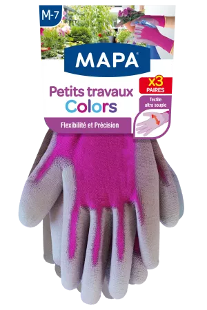 Lot 3 Gants Colors T7