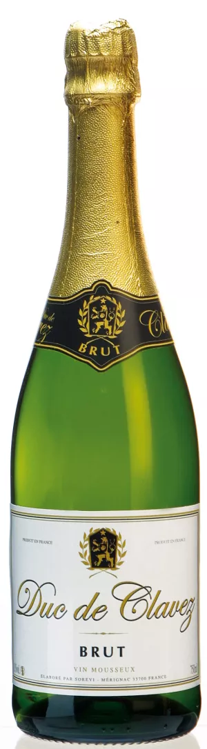 Вино игристое Брют 11% 75cl - DUC DE CLAVEZ