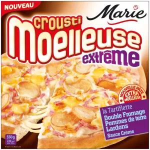 Pizza Cmx Tartiflette 550g - CROUSTI MOEL.EXTREME