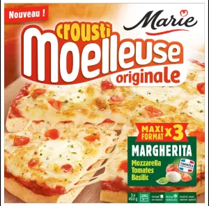 Pizza margherita 3x400g - MARIE