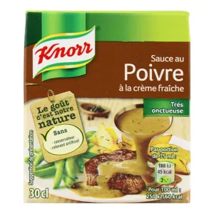 Sốt Kem Tươi Tiêu 30cl - KNORR
