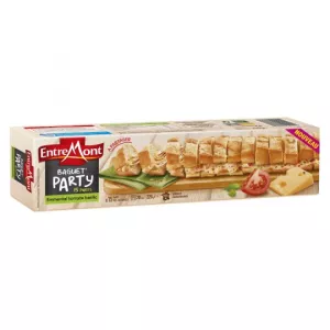Baguet' party emmental, tomate, basilic x15 parts - ENTREMONT