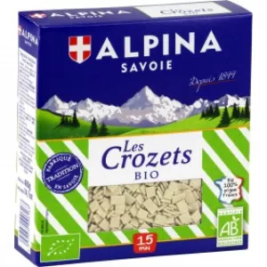 Pasta Natura Les Crozets, 600g - ALPINA SAVOIE
