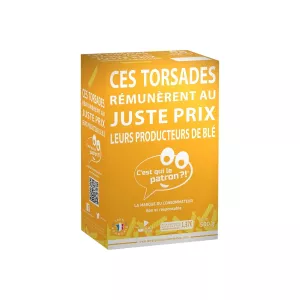 Pâtes torsade 500g - C'EST QUI LE PATRON