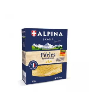 Pâtes perles savoisiennes 500g - ALPINA SAVOIE