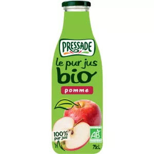 Pur jus de pomme BIO 75cl - PRESSADE