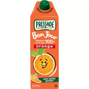 Jus 100% orange 1,5L - PRESSADE
