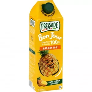 Succo d'ananas senza zuccheri aggiunti 1,5L - PRESSADE