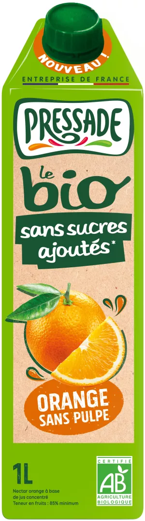 Нектар д'Апельсин Био, 1л, ПРЕССОВЫЙ