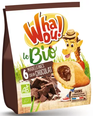 Madeleine Bio Choco Whaou 192g