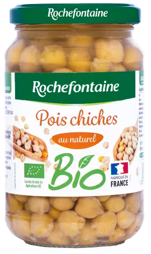 Pois Chiches Bio 360g - ROCHEFONTAINE