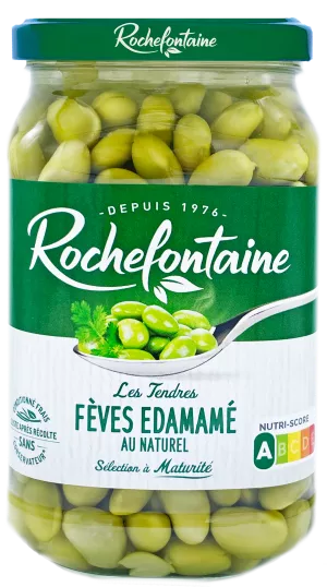 Feijão Edamamé Natural, 37cl -ROCHEFONTAINE