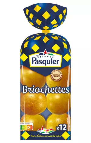 Brioches a fila X12 480g - BRIOCHE PASQUIER
