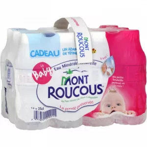 Água mineral natural 12x25cl - MONT ROUCOUS