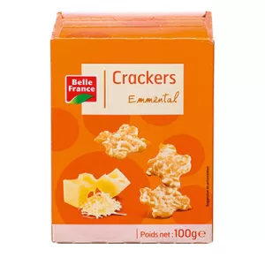 Cracker Emmental 100G - BELLE FRANCE