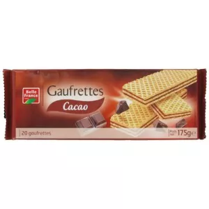 Cocoa Wafers X 20 175g - BELLE FRANCE