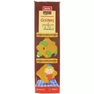 Carre Chocolate Flavor Snack X 16 300g - BELLE FRANCE