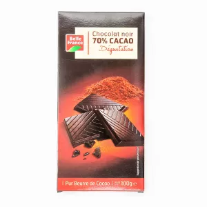 ديجست شوكولاتة داكنة 70% كاكاو 100 جرام - BELLE FRANCE