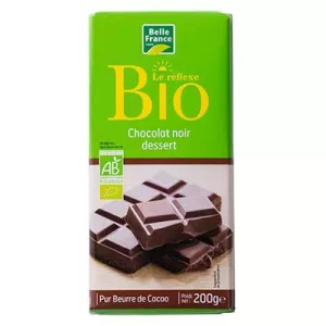 Десерт из темного шоколада Le Réflex Organic 200г - BELLE FRANCE