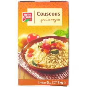 Middelgrote Couscous 1kg - BELLE FRANCE