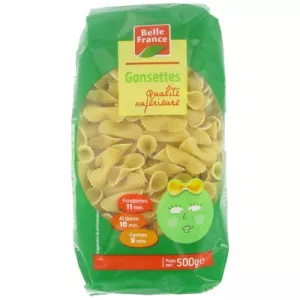 Macarrão Gansette 500g - BELLE FRANCE