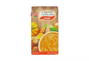 حساء الخضار مع Vermicelli 1L - BELLE FRANCE