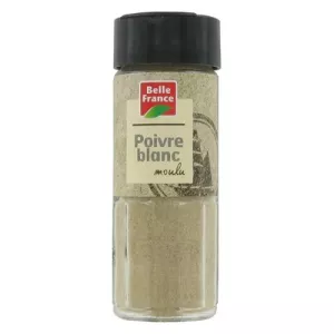 Pimienta Blanca Molida 50g - BELLE FRANCE