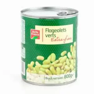 Flageolet Vert Extra Fins 800g - BELLE FRANCE