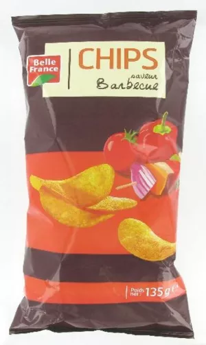 Hương vị thịt nướng Chip 135g - BELLE FRANCE