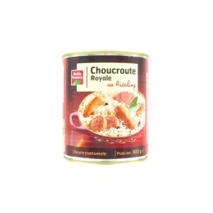 Royal Sauerkraut huko Riesling 800g - BELLE FRANCE