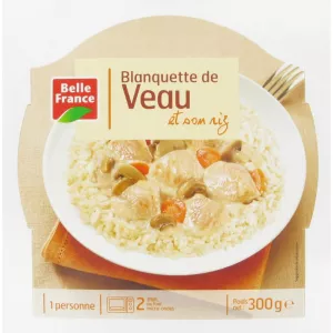 Karotten- und Reis Kalbsblanquette 300 g - BELLE FRANCE