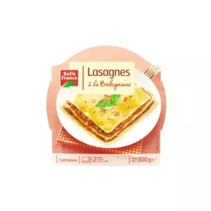 Lasanha bolonhesa 300g - BELLE FRANCE