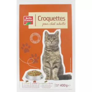 Ração para Gato com Frango 400g - BELLE FRANCE
