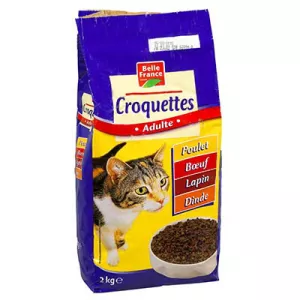 Croqueta Para Gato Con Pollo 2kg - BELLE FRANCE