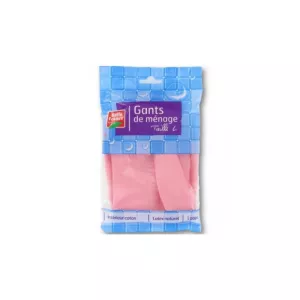 Găng Tay Gia Dụng Màu Hồng 1 Đôi Size L - BELLE FRANCE