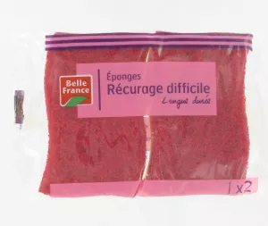 Spugna per lavaggio difficile X 2 - BELLE FRANCE