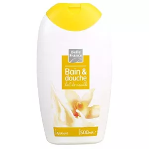 Bade- und Dusch-Vanillemilch 500 ml - BELLE FRANCE