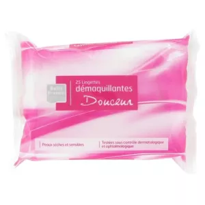 Salviette struccanti per pelli sensibili X25 - BELLE FRANCE