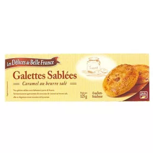 Frollini Al Burro Salato Caramello 125g - Les DÉlices De Belle France