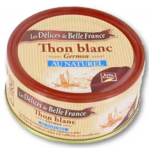 Tonno Bianco al Naturale 135g - BELLE FRANCE
