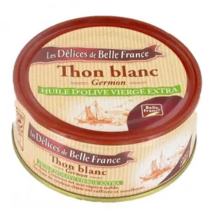 अतिरिक्त वर्जिन जैतून के तेल में सफेद ट्यूना - BELLE FRANCE